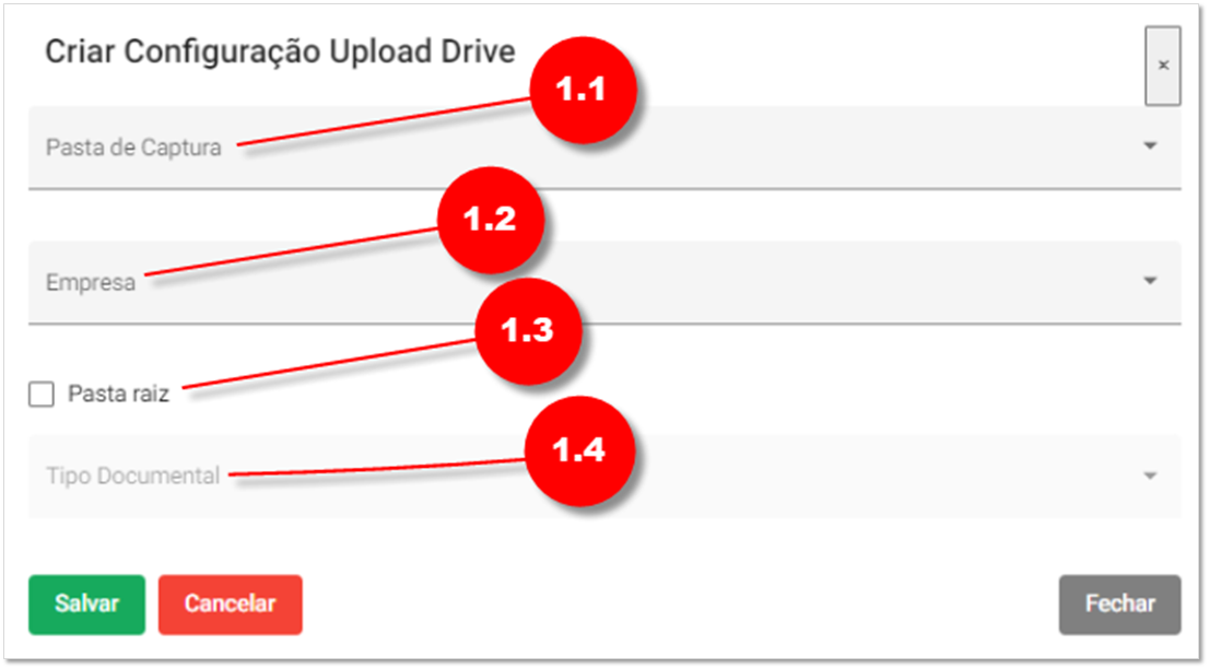 Confdiguracão Drive